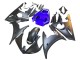 2006-2009 Yamaha YZF R6S Motorcycle Fairings - Blue Matte Black Canada Websites