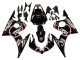 2003-2004 Yamaha YZF R6 Motorcycle Fairings - Glossy Black Red White Lucky Strike Motul Canada Websites