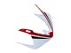 2006-2009 Yamaha YZF R6S Motorcycle Fairings - White Red Glossy Black Canada Websites