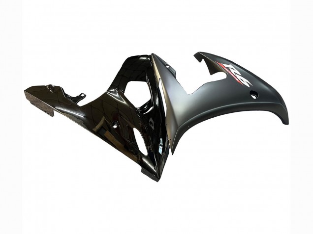 2006-2009 Yamaha YZF R6S Motorcycle Fairings - Glossy Black Matte Black Gold Chameleon Canada Websites