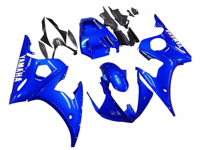 2005 Yamaha YZF 600 R6 Motorcycle Fairings - Blue Canada Websites