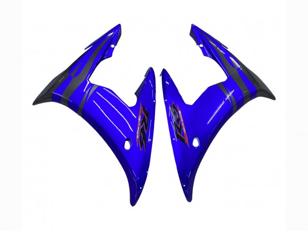 2005 Yamaha YZF 600 R6 Motorcycle Fairings - Glossy Blue Black Canada Websites