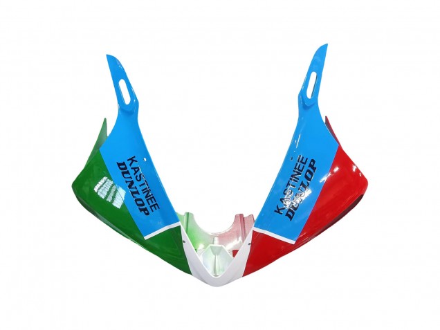 2005 Yamaha YZF 600 R6 Motorcycle Fairings - Light Blue White Green Red Kastinee Dunlop Motul Canada Websites