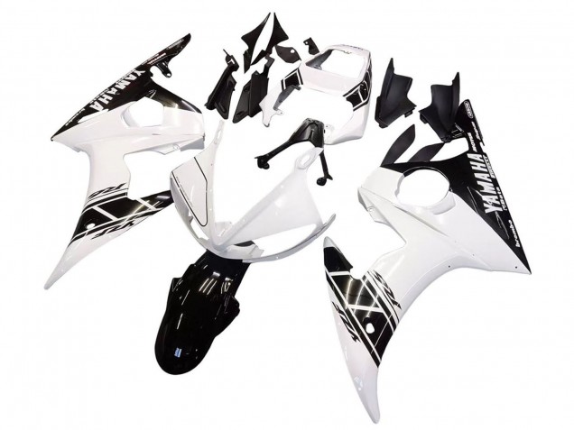 2005 Yamaha YZF 600 R6 Motorcycle Fairings - White Black Canada Websites
