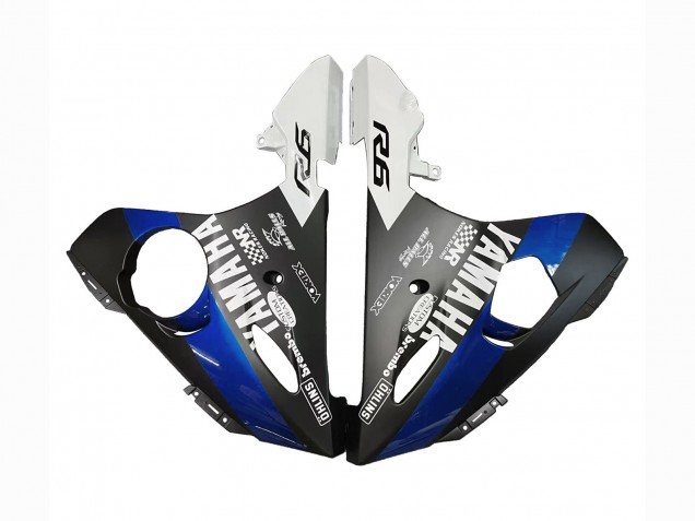2005 Yamaha YZF 600 R6 Motorcycle Fairings - Blue White Black Yamalube Canada Websites