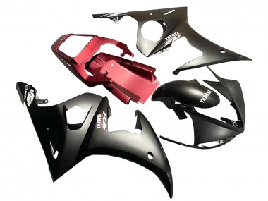 2005 Yamaha YZF 600 R6 Motorcycle Fairing - Matte Black Red Canada Websites