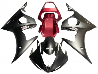 2005 Yamaha YZF 600 R6 Motorcycle Fairing - Matte Black Red Canada Websites