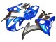 2005 Yamaha YZF 600 R6 Motorcycle Fairings - Blue Matte Black Canada Websites