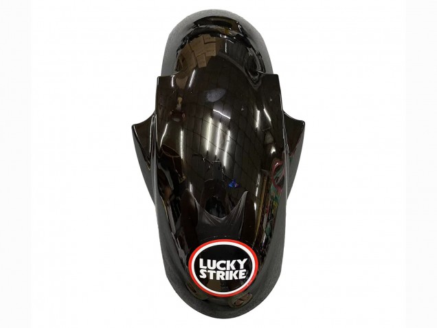 2005 Yamaha YZF 600 R6 Motorcycle Fairings - Glossy Black White Lucky Strike Motul Canada Websites