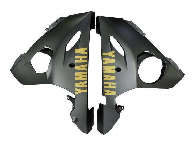 2005 Yamaha YZF 600 R6 Motorcycle Fairings - Grey Matte Black Gold Canada Websites