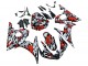 2005 Yamaha YZF 600 R6 Motorcycle Fairings - Black Red Grey Camouflage Canada Websites
