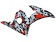 2005 Yamaha YZF 600 R6 Motorcycle Fairings - Black Red Grey Camouflage Canada Websites