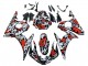 2005 Yamaha YZF 600 R6 Motorcycle Fairings - Black Red Grey Camouflage Canada Websites