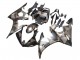 2005 Yamaha YZF 600 R6 Motorcycle Fairings - Matte Black Grey Geometric Canada Websites