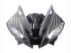 2006-2007 Yamaha YZF 600 R6 Motorcycle Fairings - Matte Black Silver Flame Canada Websites