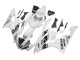 2006-2007 Yamaha YZF 600 R6 Motorcycle Fairings - White Glossy Black Motul Michelin Canada Websites