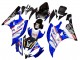 2006-2007 Yamaha YZF 600 R6 Motorcycle Fairings - White Blue Black Fimer Volvo Yamalube Sterilgarda Canada Websites