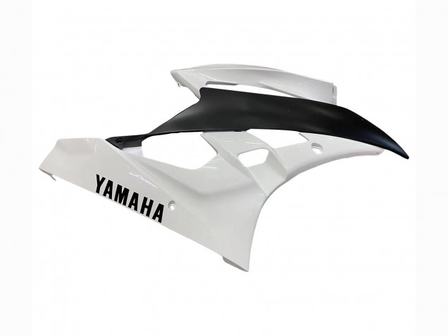 2006-2007 Yamaha YZF 600 R6 Motorcycle Fairings - White Matte Black Canada Websites