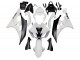2006-2007 Yamaha YZF 600 R6 Motorcycle Fairings - White Matte Black Canada Websites