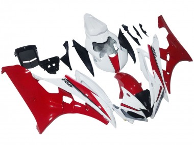 2006-2007 Yamaha YZF 600 R6 Motorcycle Fairings - White Red Canada Websites