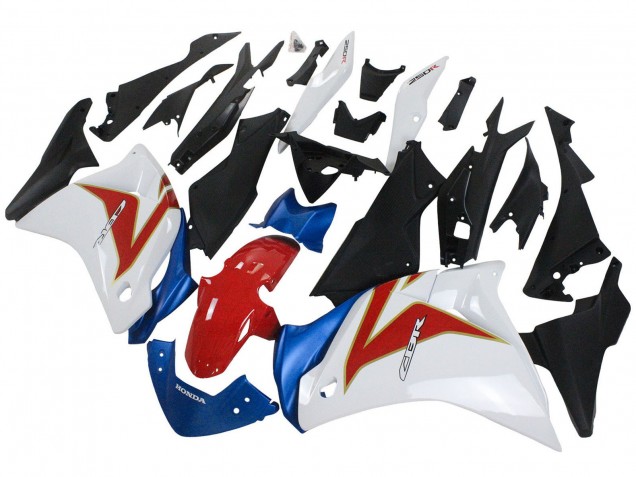 2011-2015 Honda CBR250RR Motorcycle Fairings - White Red Light Blue Canada Websites