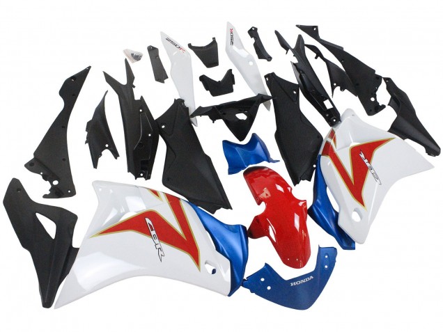 2011-2015 Honda CBR250RR Motorcycle Fairings - White Red Light Blue Canada Websites