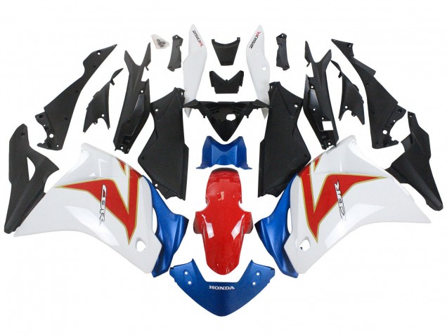 2011-2015 Honda CBR250RR Motorcycle Fairings - White Red Light Blue Canada Websites