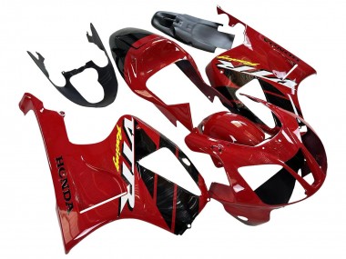 2000-2006 Honda VTR1000 Motorcycle Fairings - Red Black Stripe Racing Canada Websites