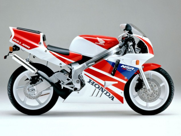 1990-1993 Honda NSR250R Motorcycle Fairings - White Red Blue Canada Websites