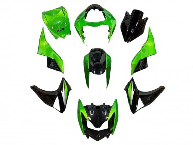 2003-2006 Kawasaki Z1000 Motorcycle Fairings - Green Glossy Black Canada Websites