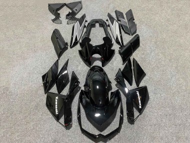 2010-2013 Kawasaki Z1000 Motorcycle Fairings - Glossy Black White Canada Websites