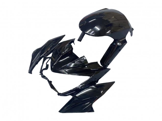 2013-2018 Kawasaki Z800 Motorcycle Fairings - Glossy Black Red Canada Websites
