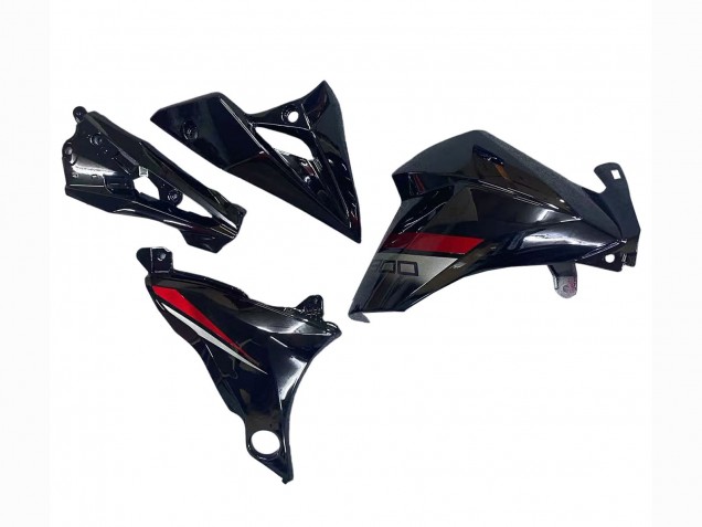 2013-2018 Kawasaki Z800 Motorcycle Fairings - Glossy Black Red Canada Websites