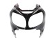 2000-2001 Kawasaki ZX12R Motorcycle Fairings - Glossy Black White Elf Snow Canada Websites
