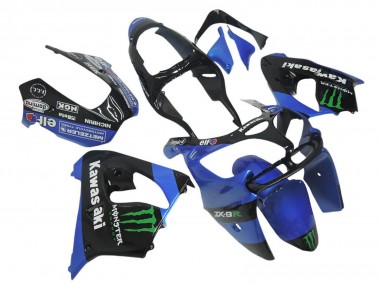 2002-2006 Kawasaki ZX12R Motorcycle Fairings - Blue Black Green White Elf Monster Canada Websites
