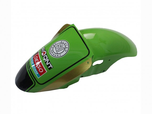 2000-2001 Kawasaki ZX9R Motorcycle Fairings - Green Black Playboy DENSO Canada Websites