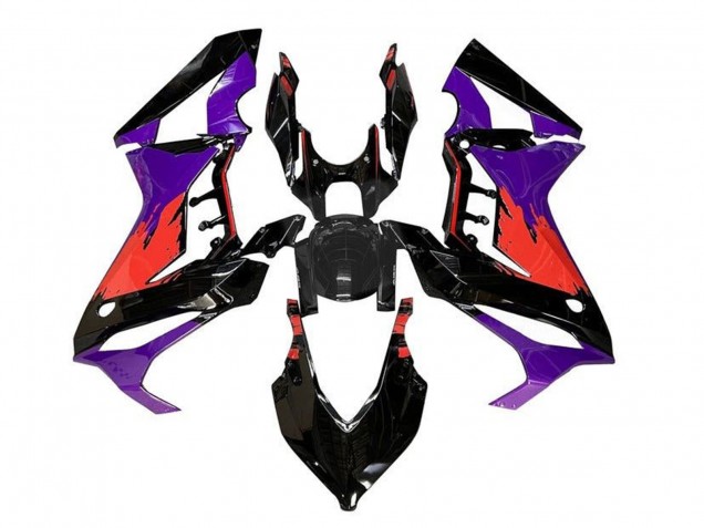 2019-2020 Honda CBR650R Motorcycle Fairings - Purple Red Glossy Black Canada Websites