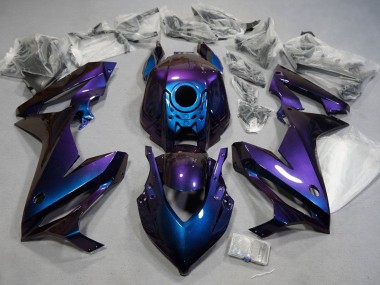 2021-2023 Honda CBR650R Motorcycle Fairings - Chameleon Blue Purple Canada Websites