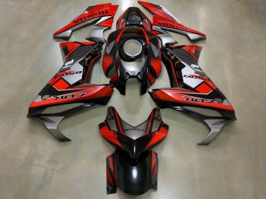 2021-2023 Honda CBR650R Motorcycle Fairings - Red Silver Glossy Black Canada Websites