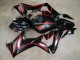 2021-2023 Honda CBR650R Motorcycle Fairings - Glossy Black Red Stripe Canada Websites