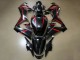 2021-2023 Honda CBR650R Motorcycle Fairings - Glossy Black Red Stripe Canada Websites