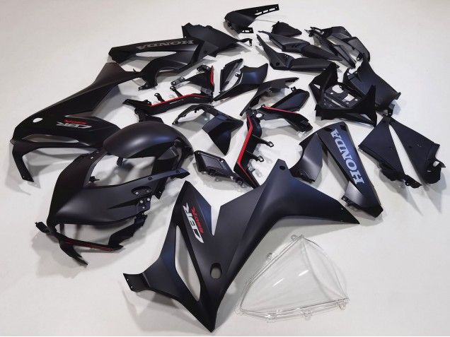 2021-2023 Honda CBR650R Motorcycle Fairing Kits - Matte Black Canada Websites