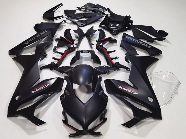 2021-2023 Honda CBR650R Motorcycle Fairing Kits - Matte Black Canada Websites