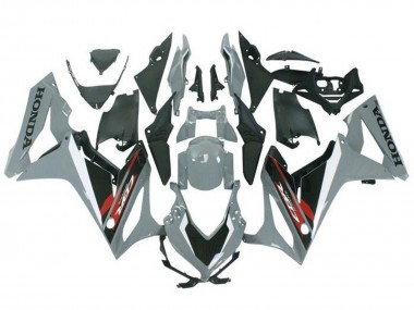 2021-2023 Honda CBR650R Motorcycle Fairings - Nardo Grey Glossy Black Red Canada Websites