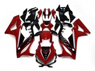 2021-2023 Honda CBR650R Motorcycle Fairings - Maroon Red Glossy Black Canada Websites
