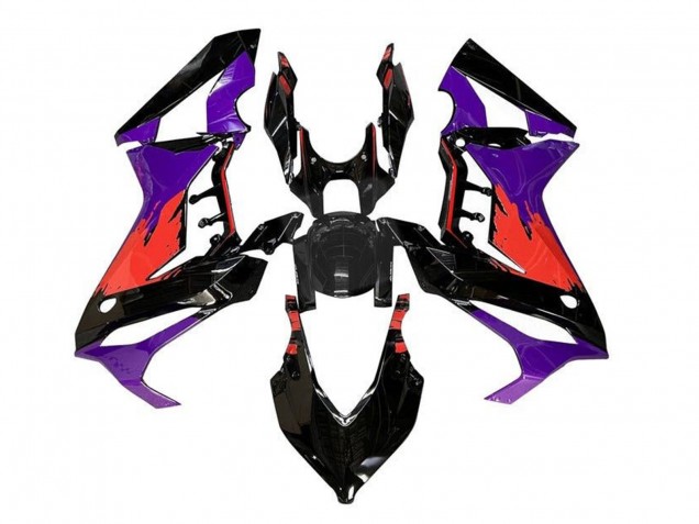 2021-2023 Honda CBR650R Motorcycle Fairings - Purple Red Glossy Black Canada Websites