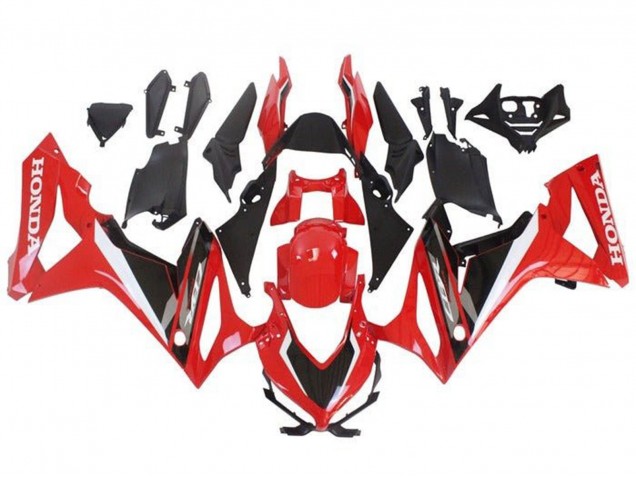 2021-2023 Honda CBR650R Motorcycle Fairings - Red White Black Canada Websites