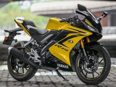 2018-2024 Yamaha YZF R15 Motorcycle Fairings - Yellow Black Canada Websites