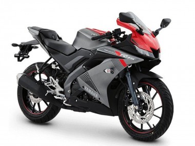2018-2024 Yamaha YZF R15 Motorcycle Fairings - Matte Grey Red Canada Websites