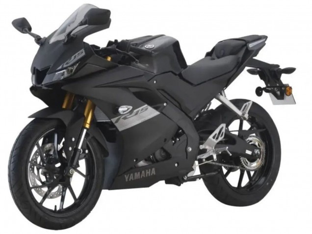 2018-2024 Yamaha YZF R15 Motorcycle Fairings - Matte Black Silver Canada Websites
